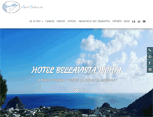 Tablet Screenshot of hotelbellavistaischia.com